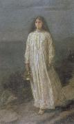 Sir John Everett Millais la somnambule Spain oil painting artist
